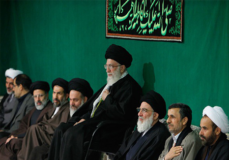 اولین شب عزاداری حضرت فاطمه زهرا(س) در حسینیه امام خمینی(ره) برگزار شد