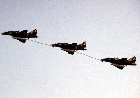 نحوه سوخت‌گیری هوایی جنگنده‌های ایرانی