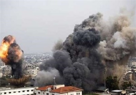 حمله با گلوله های سنگین حاوی میخ های فولادی به مردم غزه