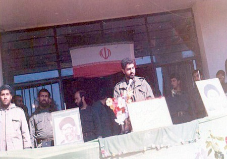 عکس/ حاج قاسم سلیمانی در منوجان