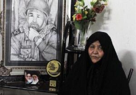 همسرم مرد آهنین‌ خراسان بود