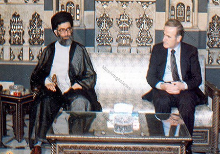 تصاویر تاریخی از سفر آیت الله خامنه‌ای به کشور سوریه