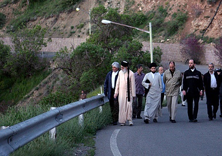 فیلم/ کوه‌پیمایی صبحگاهی رهبر انقلاب در ارتفاعات تهران