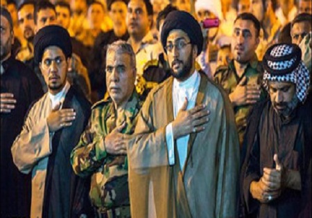 اولین مراسم عزای امام حسین(ع) در آمرلی پس از آزادسازی + تصاویر