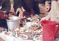 همسفره با شهیدان +عکس