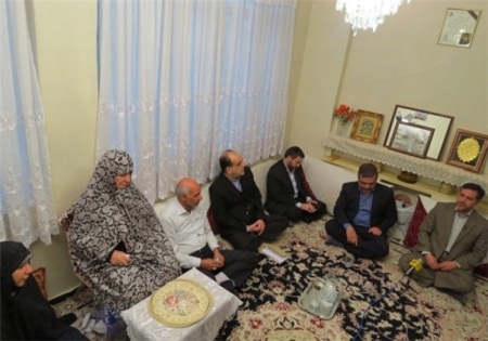 مادری که پسرش را توصیه به شهادت کرد