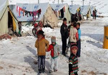 کودکان عراقی و سوری با فرا رسیدن زمستان در معرض مرگ هستند