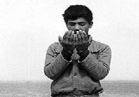 عکس/ یک نماز عاشقانه ...