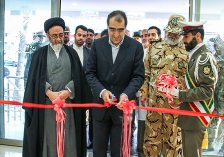 افتتاح ساختمان جدید داروخانه 29 فروردین ارتش