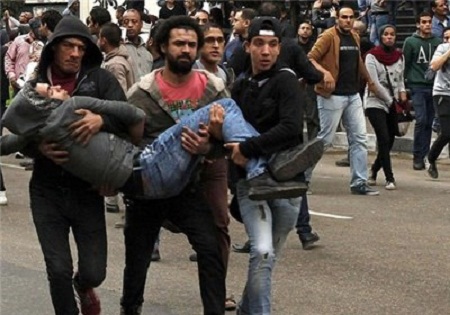 تصاویر تظاهرات مردمی در سالگرد انقلاب مصر