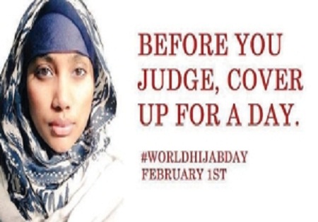 استفاده از حجاب توسط زنان غیر مسلمان در روز جهانی حجاب
