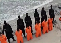 فیلم/ سربریدن 21 مصری به دست داعش