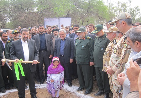 کلنگ ساخت باغ موزه دفاع مقدس خوزستان بر زمین زده شد