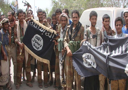 داعش آخرین برگ سعودی ها در یمن؛ دعوت داعش از سنی های یمن برای مبارزه با انصار الله