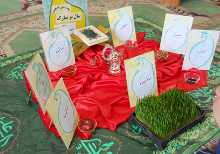 برپایی سفره «هفت‌سین فاطمی» در بقاع متبرکه شاخص مازندران