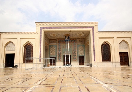 شبستان و صحن جدید حرم مطهر شاه چراغ(ع) آماده بهره‌برداری است