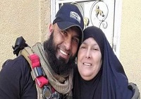 ابو عزرائیل و مادر + عکس