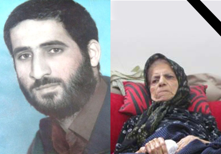 مادر شهید حمید منوچهری به فرزند شهیدش پیوست