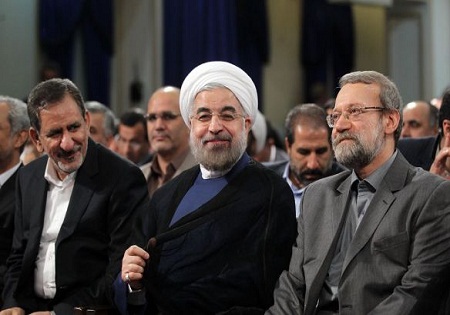 روحانی: ملت و دولت ایران تسلیم‌شدنی نیست/ لاریجانی: مذاکره‌کنندگان خطوط قرمز را مدنظر دارند