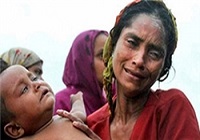 مرگ مظلومانه دختربچه مسلمان ۳ ساله میانماری