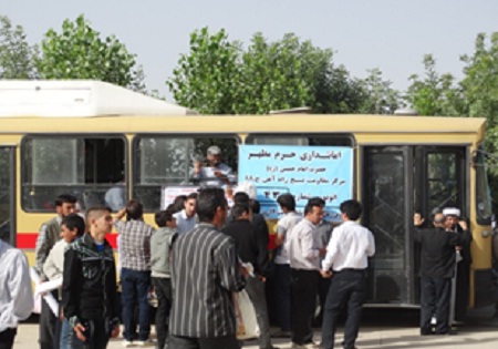 900 نفر بسیجی در سالگرد ارتحال امام خمینی(ره) امانتدار زائران هستند