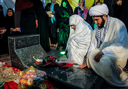 تصاویر/ عقد آسمانی