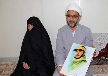 مادر شهید افغانستانی مدافع حرم: «علی‌اکبرِ» پدرش شد