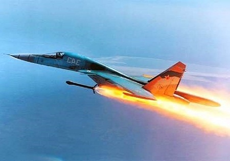 هواپیماهای روسی انبار موشک های داعش در دمشق را نابود کردند
