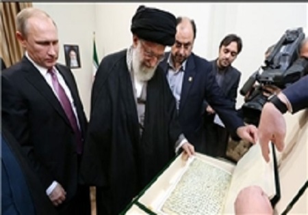استقبال ویژه آیت الله خامنه‌ای از پوتین؛ اتحاد مواضع در قبال سوریه