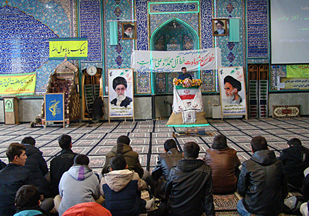 مراسم نخستین سالگرد خاکسپاری شهدای گمنام هشجین برگزار شد