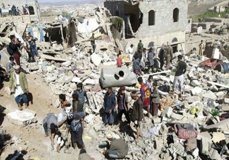 شهادت ۱۰ شهروند یمنی در یورش سعودیها به «صرواح» مأرب