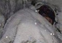 عکس/ مدافعان حرم در سرمای شدید