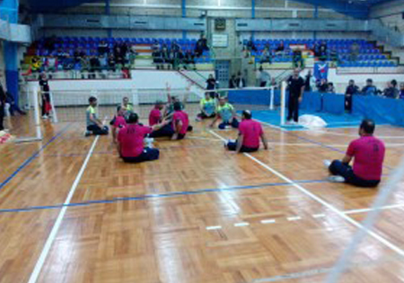 قهرمانی تیم والیبال نشسته جانبازان مازندران در مسابقات کشوری