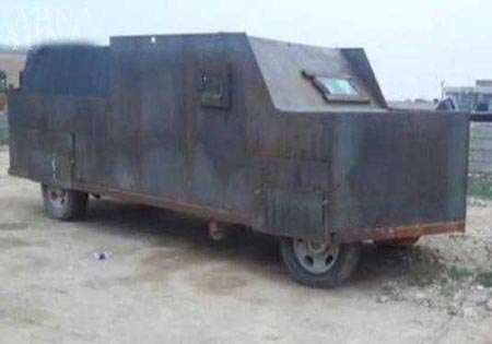 شناسایی و انهدام خودروی انتحاری داعش
