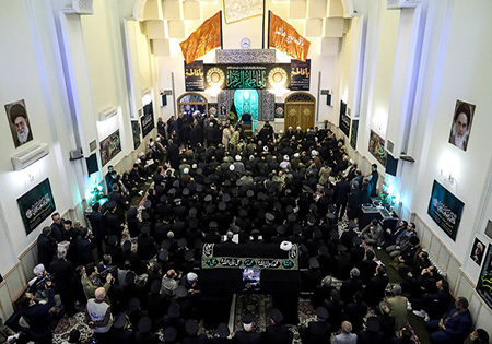 پیکر آیت‌الله واعظ طبسی در جوار بارگاه امام رضا (ع) آرام گرفت