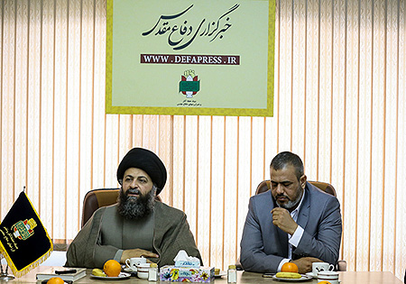 تصاویر/ بازدید فرماندهان «سرایا الخراسانی» از خبرگزاری دفاع مقدس