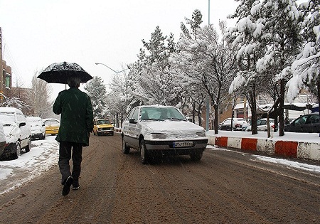 باران و برف اکثر مناطق کشور را فرا می‌گیرد