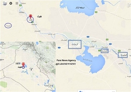 قطع مهمترین خطوط امدادرسانی داعش بین عراق و سوریه