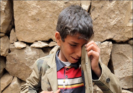 کشته و زخمی شدن روزانه 6 کودک یمنی در حملات عربستان