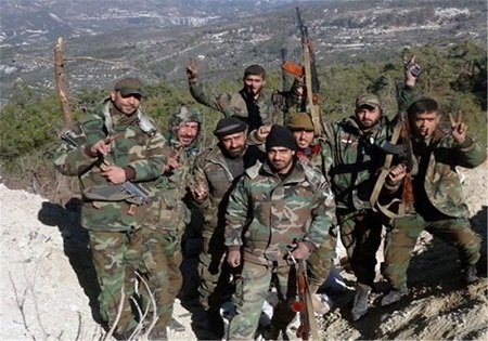 پیشروی جدید ارتش سوریه در استان دمشق