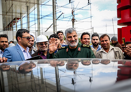 بازدید فرماندهان سپاه تهران از پروژه‌های قرارگاه خاتم الانبیا در پارس جنوبی