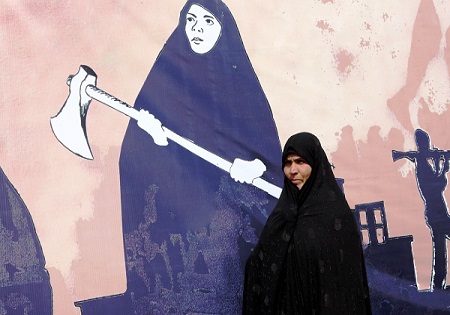بنای یادبود زن قهرمان کرمانشاهی