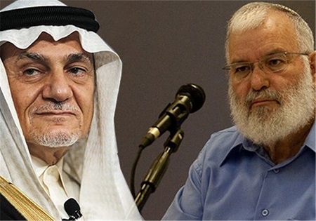 دیدار علنی شاهزاده سعودی با ژنرال اسرائیلی