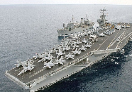 عملیات دریایی آمریکا علیه 13 کشور جهان در سال 2015