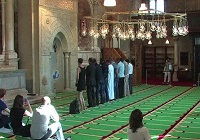 عکس/تبدیل کلیسا به مسجد در آمریکا