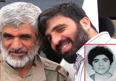 عکس/برادر شهید فهمیده در کنار پدر شهید احمدی روشن