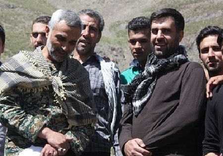 صعود پاسداران لشکر عملیاتی 17 امام علی بن ابی طالب(ع) به ارتفاعات قم