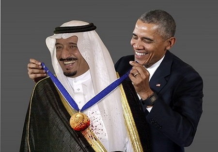 اوباما به خاطر عربستان به جنگ کنگره و مردم می‌رود