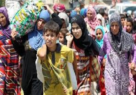 افزایش شمار غیر نظامیان گرفتار شده در فلوجه به 90 هزار نفر