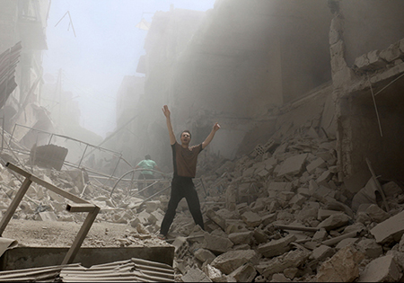 تصاویر/ جنگ در سوریه در قاب دوربین عکاسان